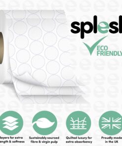 Alternative view of Splesh Toilet Roll Eco-Friendly, Soft & Quilted, Aloe Vera 36 Rolls